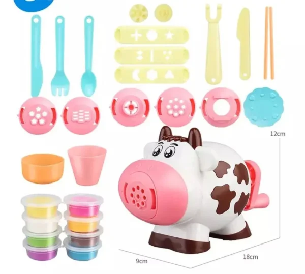 Set Plastilina Creativ, Model Bucatarie, 29 piese