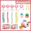 Set Plastilina Creativ, Model Bucatarie, 29 piese