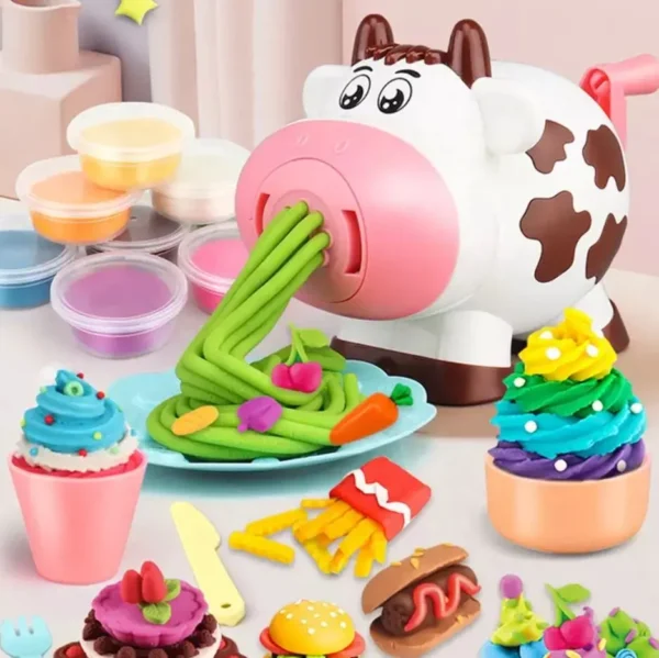 Set Plastilina Creativ, Model Bucatarie, 29 piese