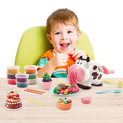 Set Plastilina Creativ, Model Bucatarie, 29 piese