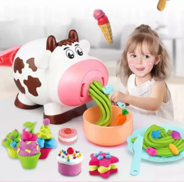 Set Plastilina Creativ, Model Bucatarie, 29 piese