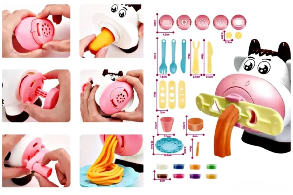 Set Plastilina Creativ, Model Bucatarie, 29 piese