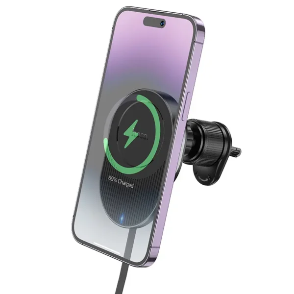 Suport Auto Telefon cu Incarcare Wireless Guardian Magnetic 3 Suport Auto Telefon cu Incarcare Wireless Guardian Magnetic