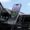 Suport Auto Telefon cu Incarcare Wireless Guardian Magnetic 7 Suport Auto Telefon cu Incarcare Wireless Guardian Magnetic